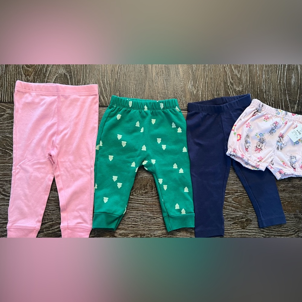 Girl bottoms bundle/lot 6-9 months